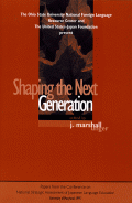 Shaping the Next Generation book cover