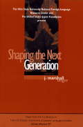Shaping the Next Generation book cover