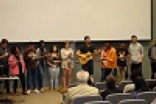 Students Singing singing