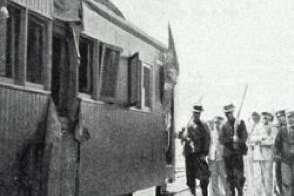 bombing scene